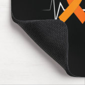 Hartslag Producten Leukemie Koolstofleukemie Aware Muismat (Hoek)