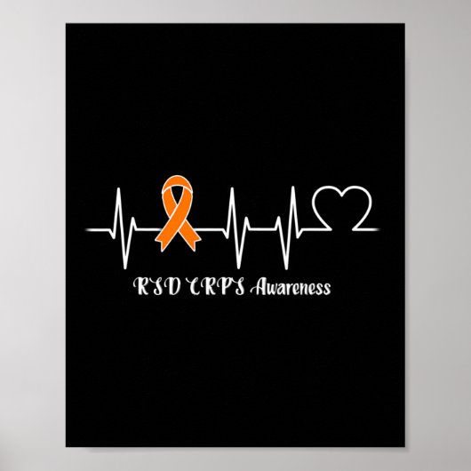 Hartslag RSD CRPS Warrior Poster (Voorkant)