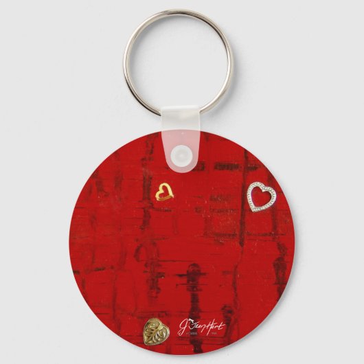 hartslag sleutelhanger (Voorkant)