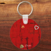hartslag sleutelhanger (Voorkant)
