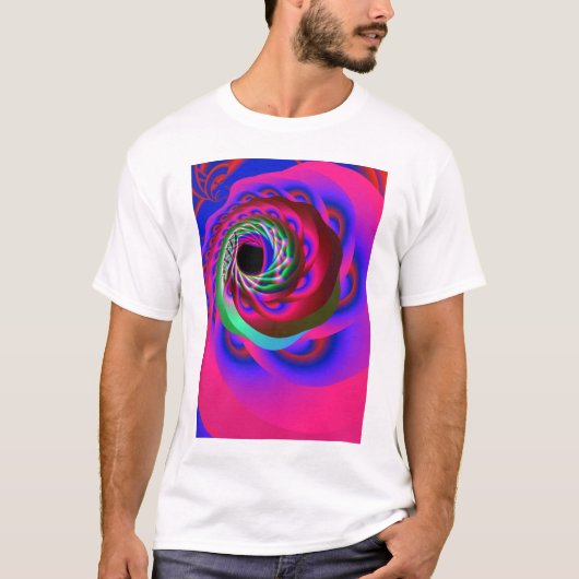 hartslag spiraal t-shirt (Voorkant)