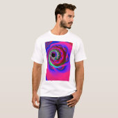 hartslag spiraal t-shirt (Voorkant volledig)