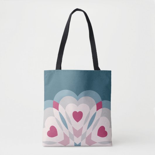hartslag tote bag (Voorkant)