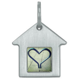 Hartslag van de stad huisdieren naamplaatje