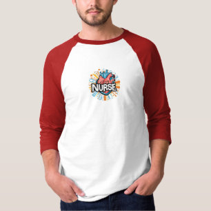 Hartslag van een verpleegster t-shirt