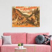 Hartslag van het Klondike Gold Mining Theater Canvas Afdruk (Insitu (Woonkamer))