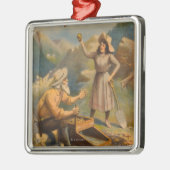 Hartslag van het Klondike Gold Mining Theater Metalen Ornament (Links)