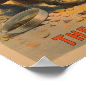 Hartslag van het Klondike Gold Mining Theater Poster (Hoek)