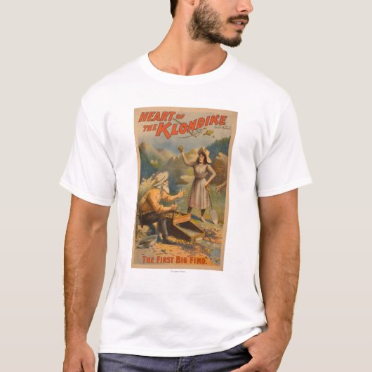Hartslag van het Klondike Gold Mining Theater T-shirt (Voorkant)