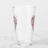 Hartslag van kralen glas (Rechts)