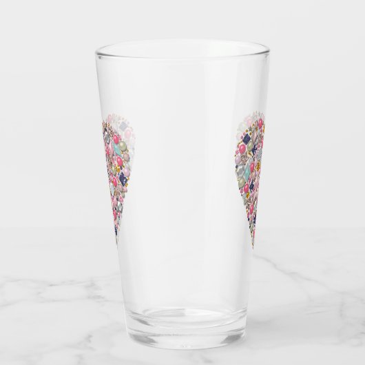 Hartslag van kralen glas (Rechts)