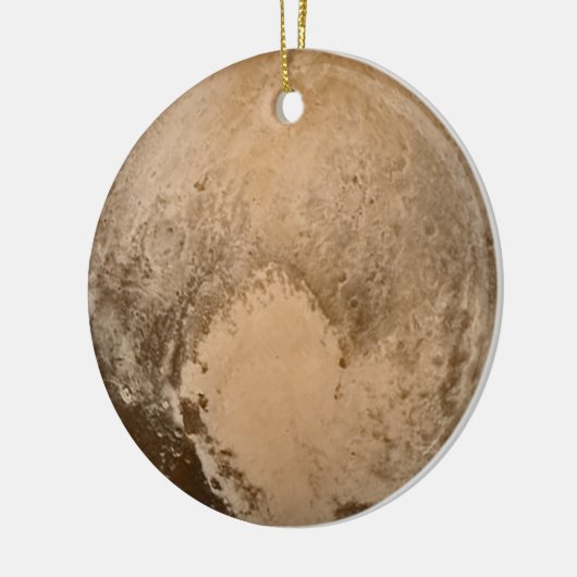 Hartslag van Pluto Keramisch Ornament (Links)