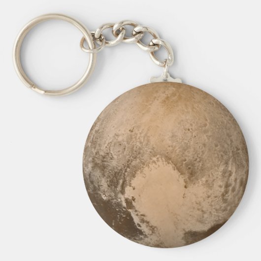 Hartslag van Pluto Sleutelhanger (Voorkant)