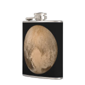 Hartslag van Pluto Starry Sky Heupfles (Links)