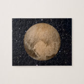 Hartslag van Pluto Starry Sky Legpuzzel (Horizontaal)