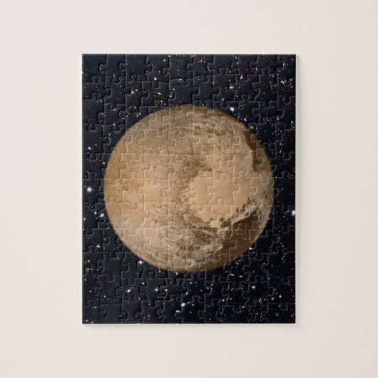 Hartslag van Pluto Starry Sky Legpuzzel (Verticaal)