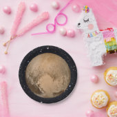 Hartslag van Pluto Starry Sky Papieren Bordje (Feest)