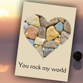 Hartslag van Rocks Valentijn Feestdagen Kaart