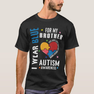 Hartslag voor Broeder Blue Special Autism Awarenes T-shirt