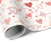 Hartslagen & Krabbels Cadeaupapier (Rol Hoek)