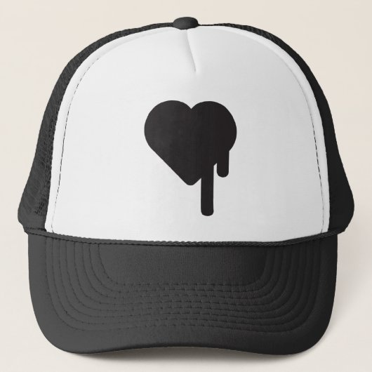 hartslaghoedje trucker pet (Voorkant)