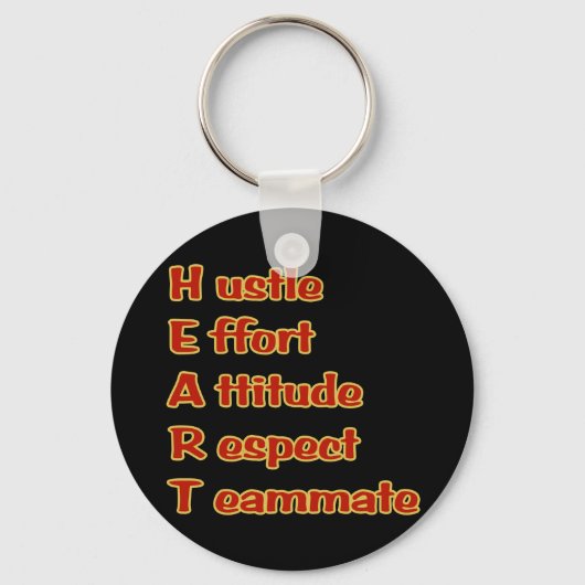 Hartslagketen Sleutelhanger (Voorkant)