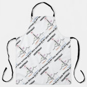 Hartslagritme van mijn ziel ECG-elektrocardiogram Schort (Voorkant)