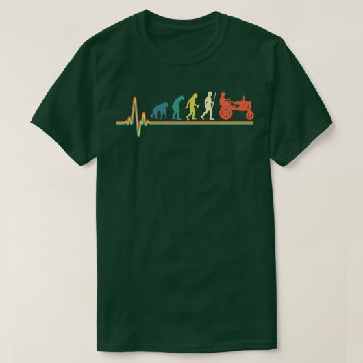 hartslagtrekkers, retroreevolutie t-shirt (Design voorkant)