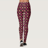 Hartslot en Stippen Chocolade Leggings (Achterkant)