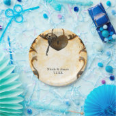 Hartslot & Sleutel Antiek Bruiloft Borden Papieren Bordje (Feest)