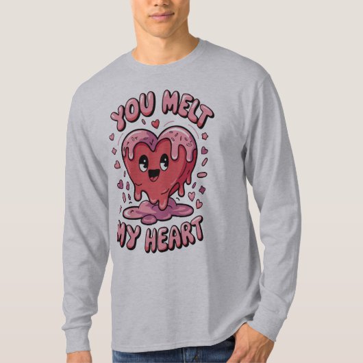 hartsmelting t-shirt (Voorkant)