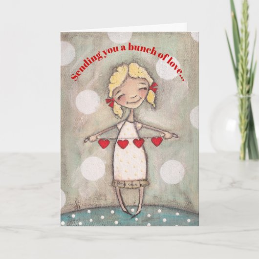 Hartsnaren - Birthday Kaart (Voorkant)