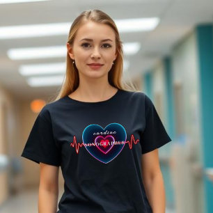 hartsonograaf   Echo Tech   hartslag T-shirt