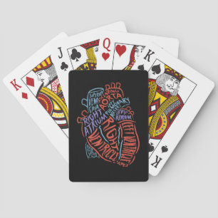 Hartspecialist Anatomie Doctor Medische biologie Pokerkaarten