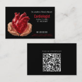 Hartspecialist dokter visitekaartje (Voorkant / Achterkant)