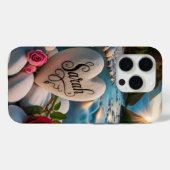 Hartsteen bij de rivier Case-Mate iPhone case (Achterkant (horizontaal))