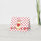 hartstel1, valentanguin feestdagen kaart (Voorkant)