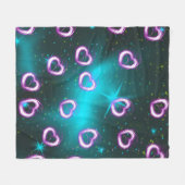 Hartstelsel Fleece Deken (Voorkant (Horizontaal))