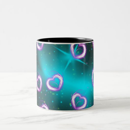 Hartstelsel Tweekleurige Koffiemok (Center)