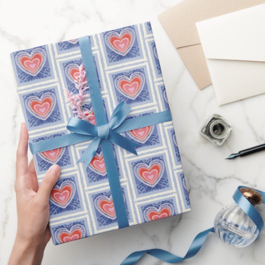 Hartstempel Cadeaupapier (Geschenken)