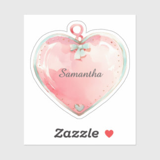 Hartsticker, Elke Naam, Baby, Kinderen, Meisje Sticker
