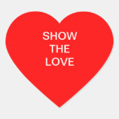 Hartsticker Hart Sticker (Voorkant)