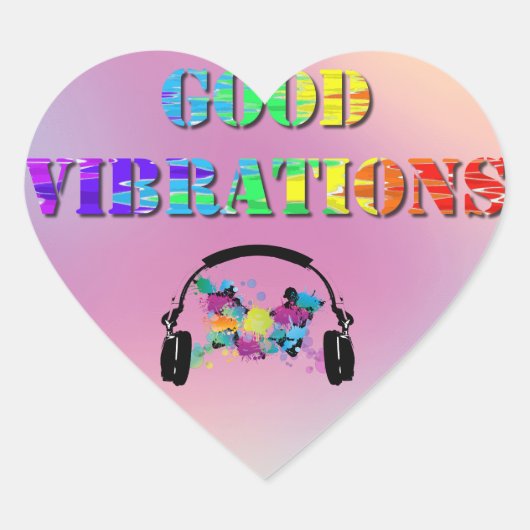 hartsticker hart sticker (Voorkant)