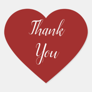 Hartstickers, glanzend, klein, 1½ inch (vel van 2 hart sticker