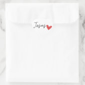 Hartstickers Hart Sticker (Tas)