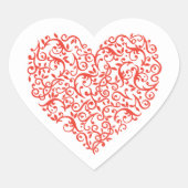 Hartstickers Hart Sticker (Voorkant)