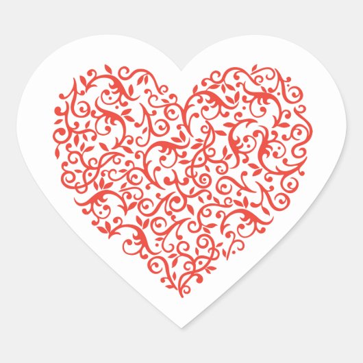 Hartstickers Hart Sticker (Voorkant)