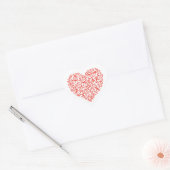Hartstickers Hart Sticker (Envelop)