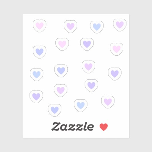 Hartstickers sticker (Vel)