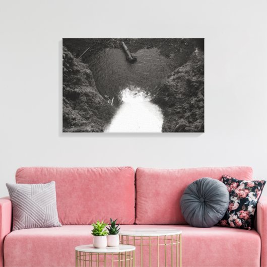 hartstikke canvas afdruk (Insitu (Woonkamer))